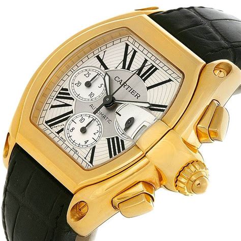 reloj cartier hombre oro|cartier chronograph watches for men's.